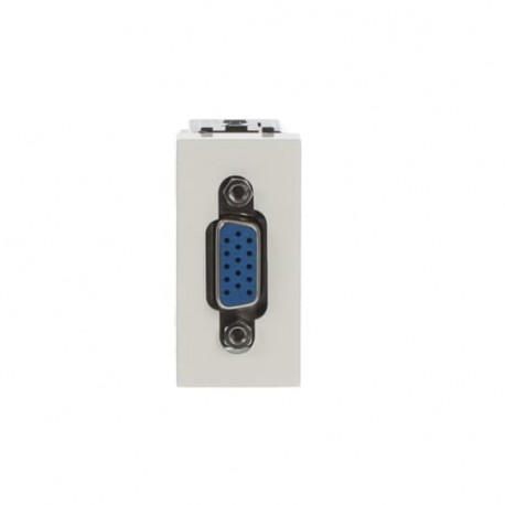 Niessen 2CLA215550N1101 Toma VDI VGA conexión con tornillo BL